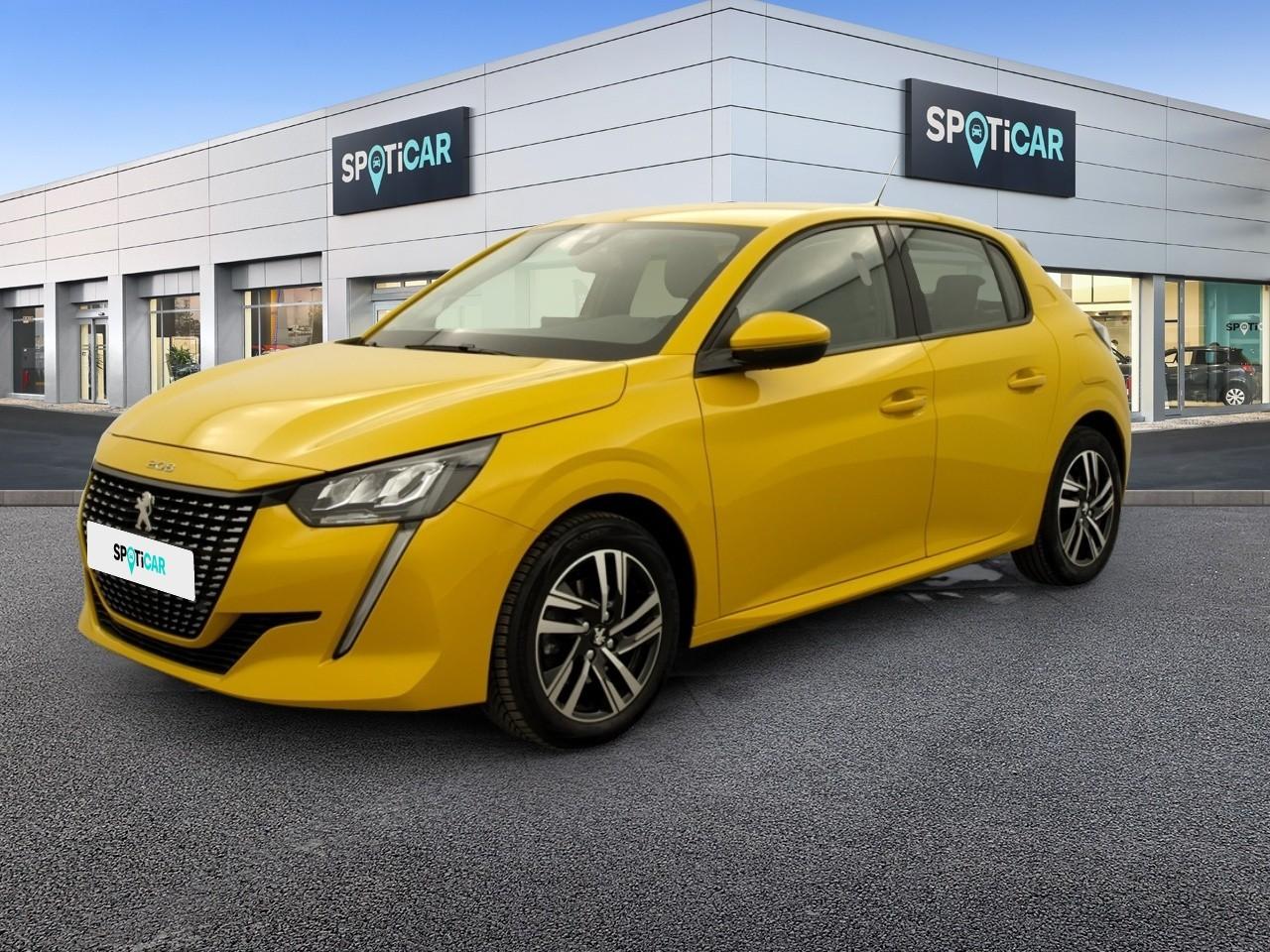 PEUGEOT PEUGEOT 208 Occasion JAUNE Essence sans plomb 2020