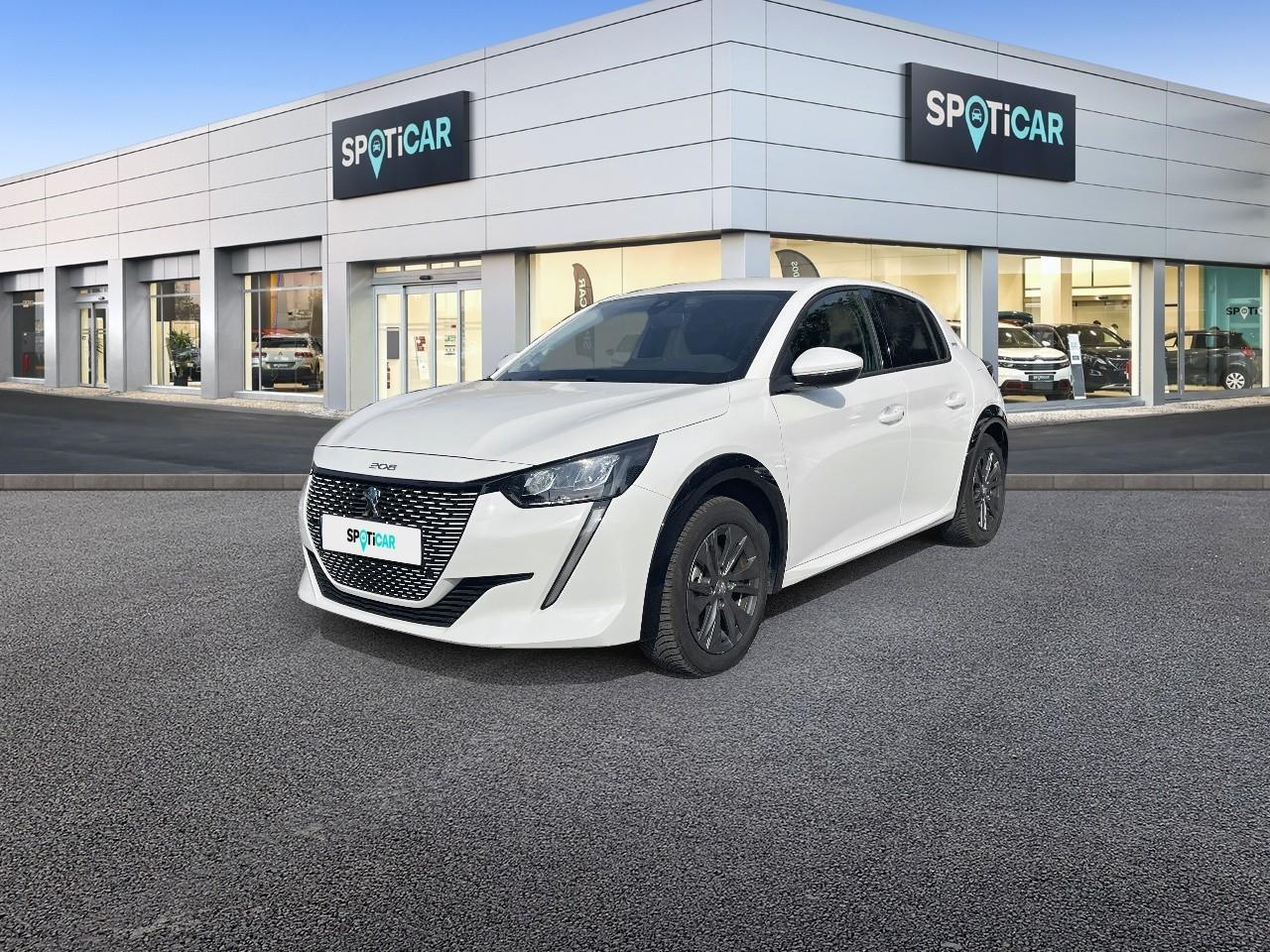 PEUGEOT PEUGEOT 208 Occasion Blanc Courant électrique 2021