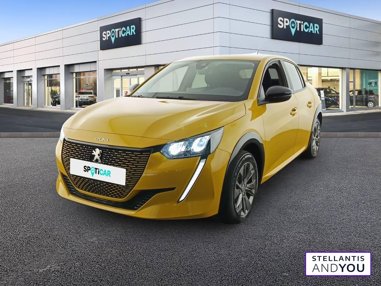 PEUGEOT PEUGEOT 208 Occasion Jaune Courant électrique 2024