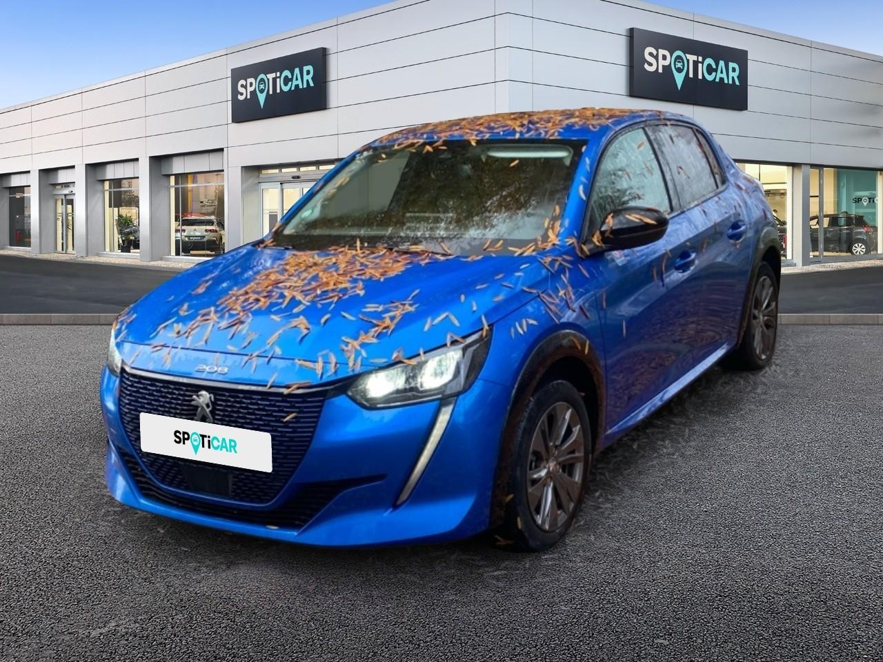 PEUGEOT PEUGEOT 208 Occasion Bleu Courant électrique 2023