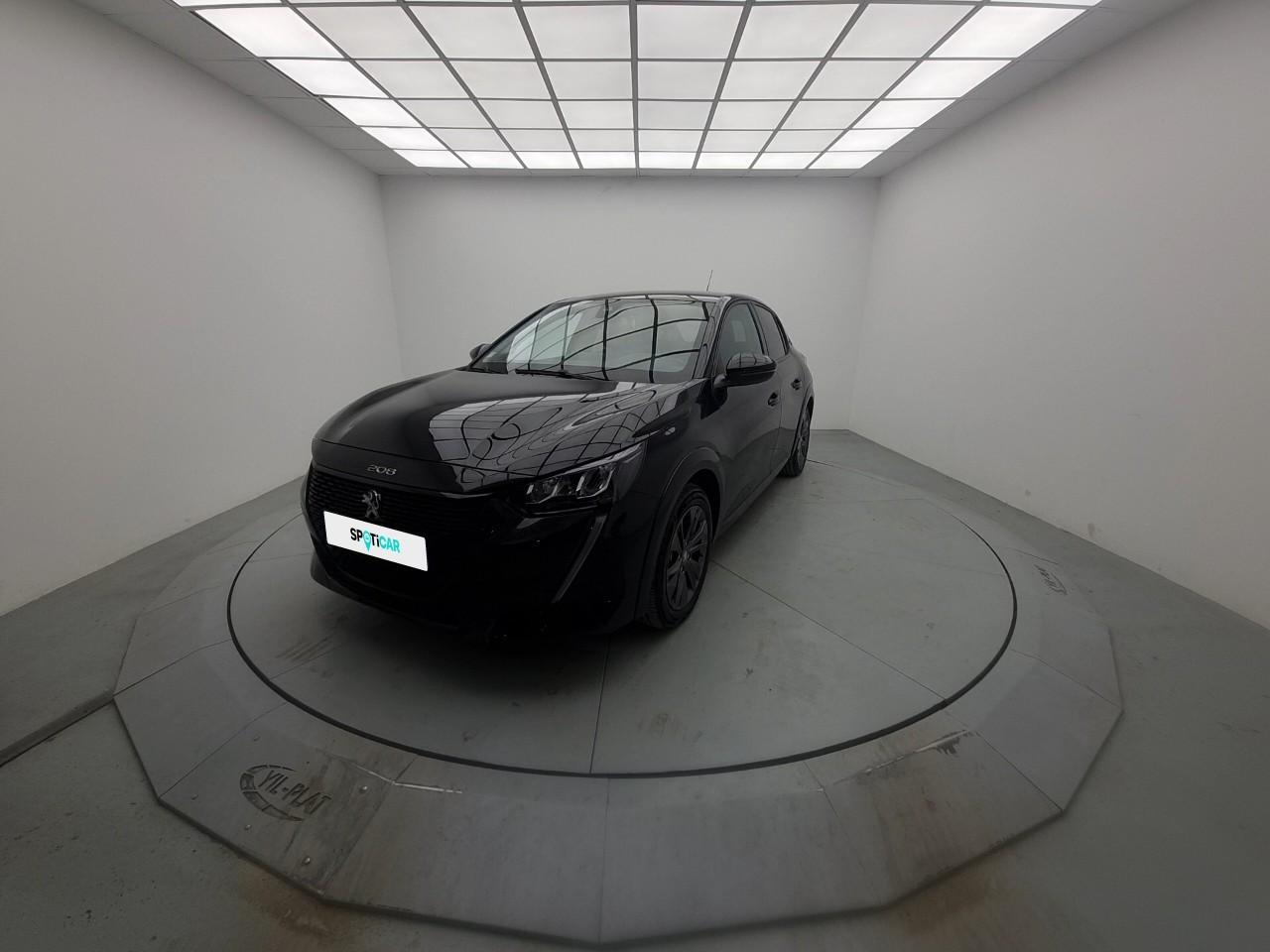 PEUGEOT PEUGEOT 208 Occasion Noir Courant électrique 2021