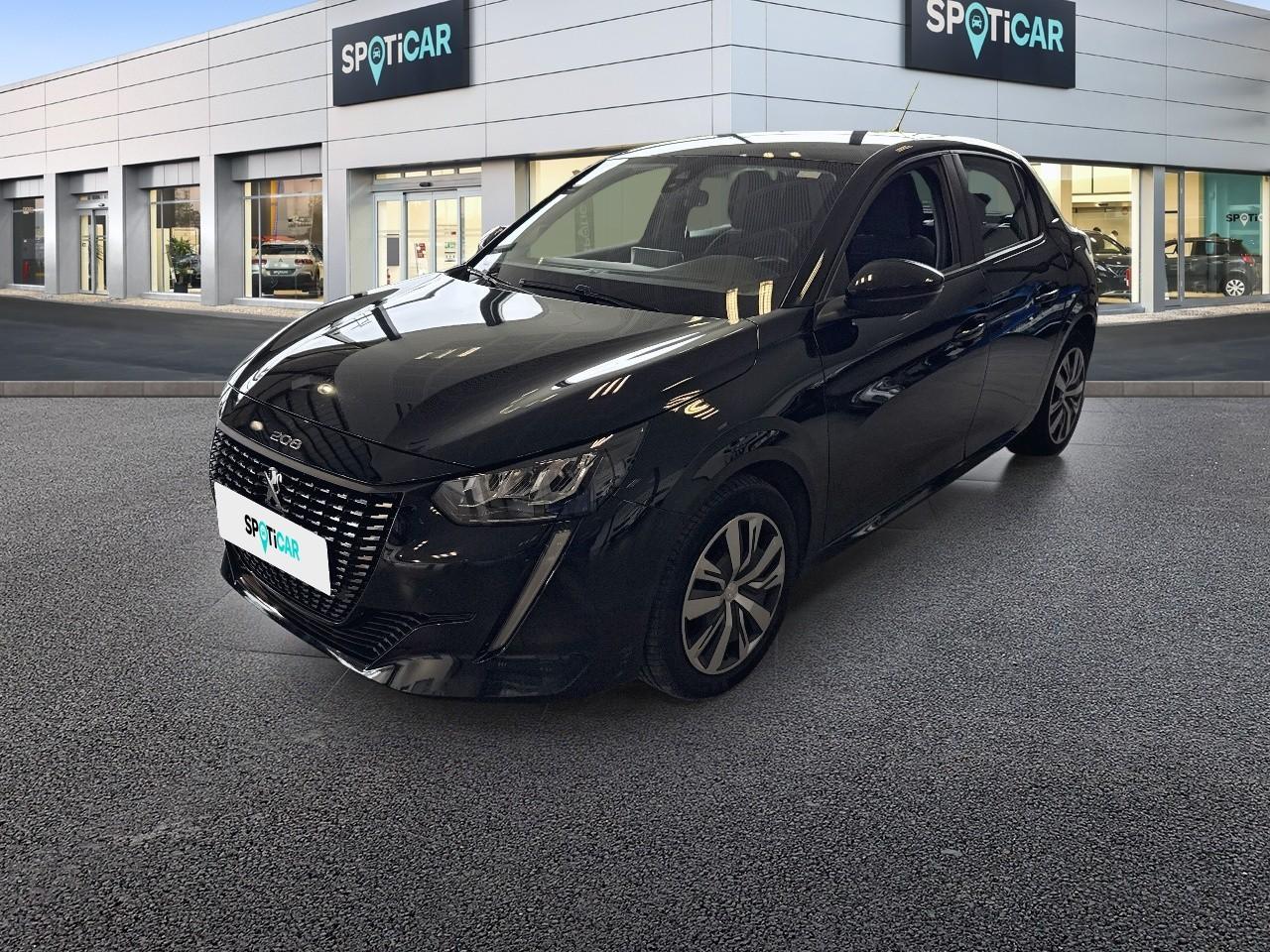PEUGEOT PEUGEOT 208 Occasion Noir Essence sans plomb 2020