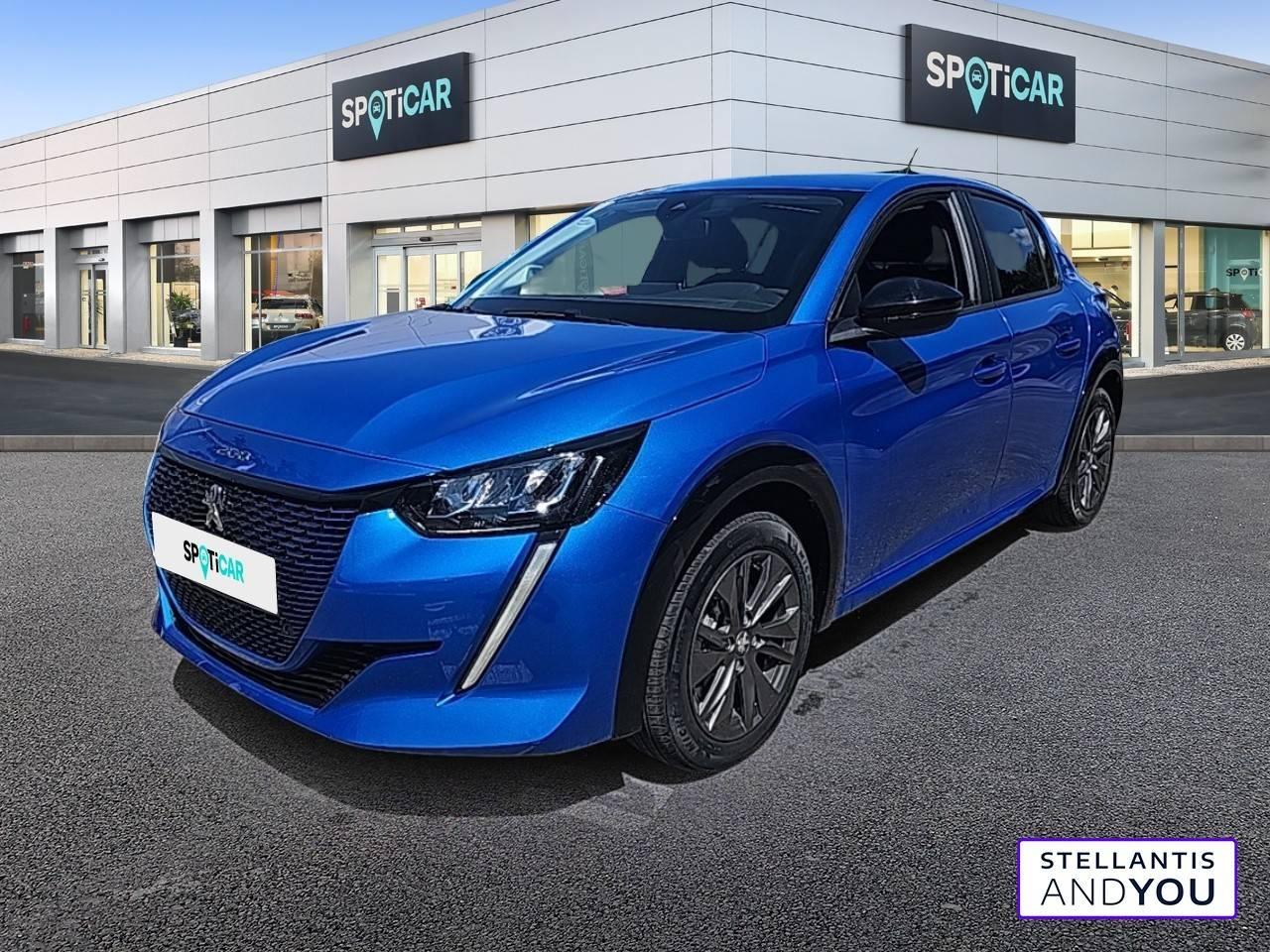 PEUGEOT PEUGEOT 208 Occasion Bleu Courant électrique 2024