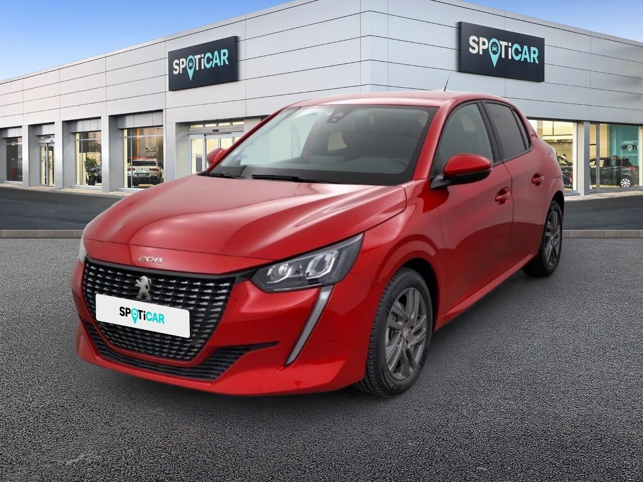 PEUGEOT PEUGEOT 208 Occasion rouge elixir Essence sans plomb 2021