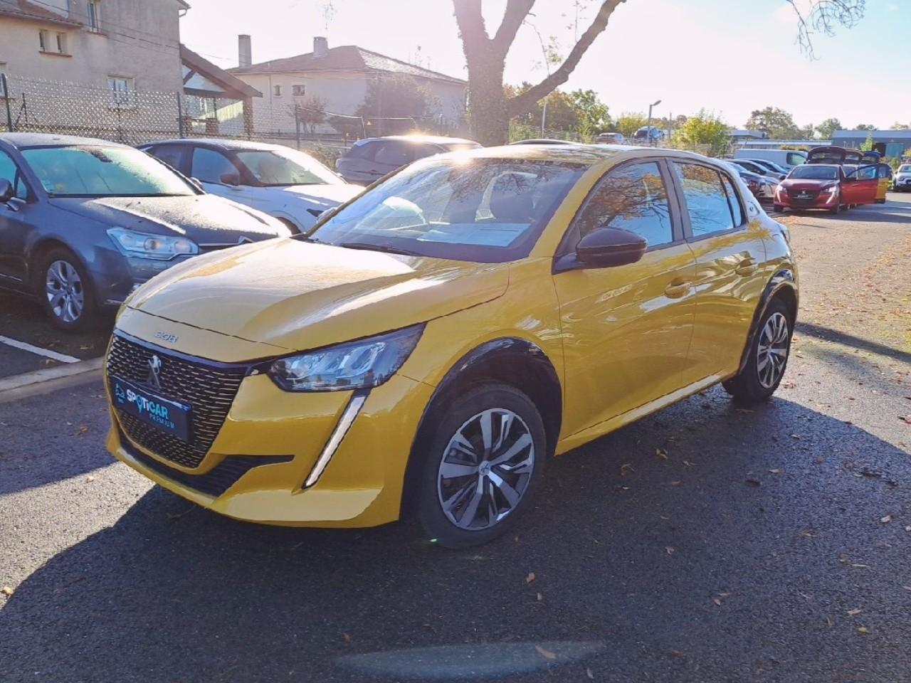 PEUGEOT PEUGEOT 208 Occasion Jaune Courant électrique 2023
