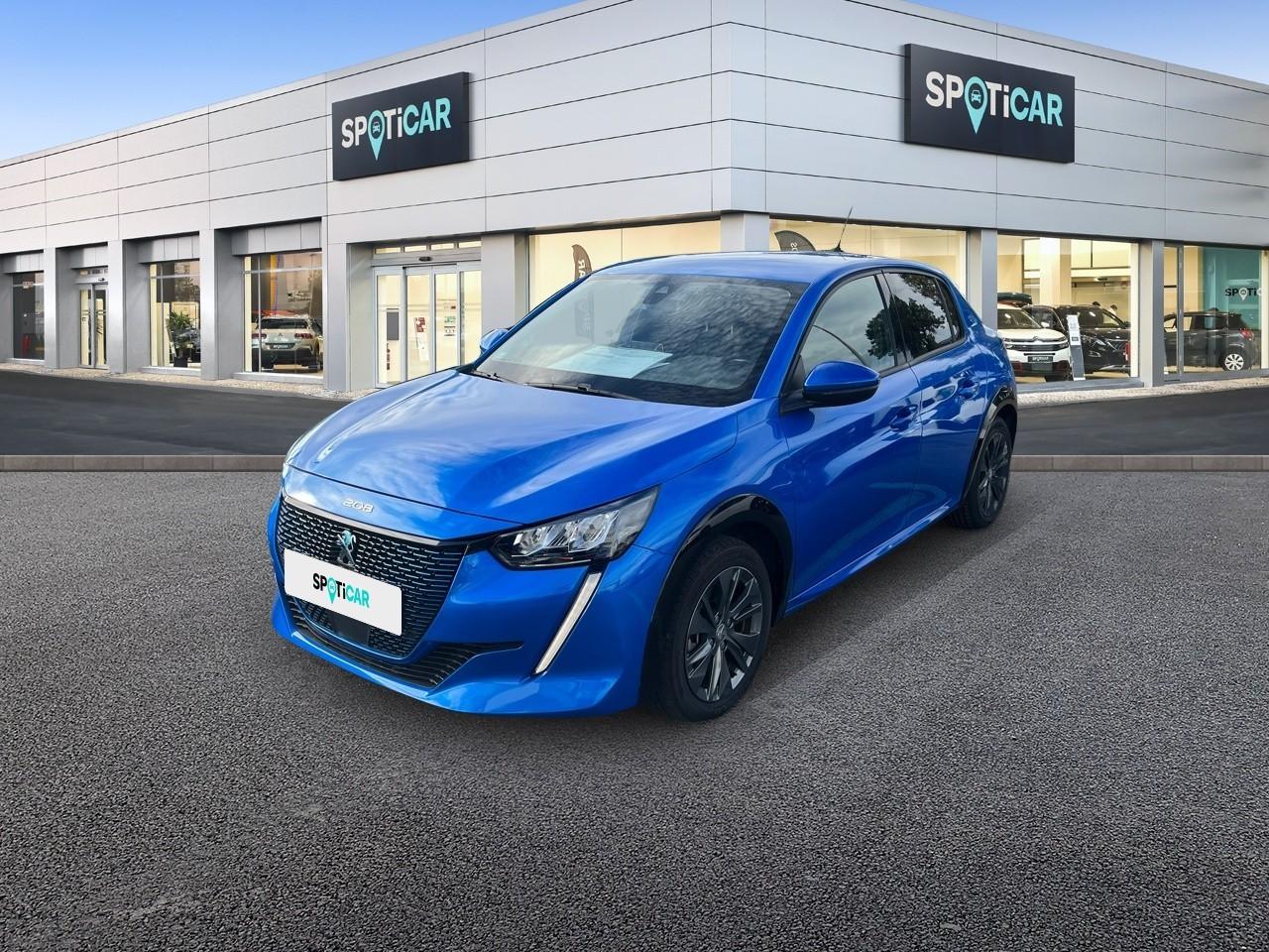 PEUGEOT PEUGEOT 208 Occasion Bleu Courant électrique 2021