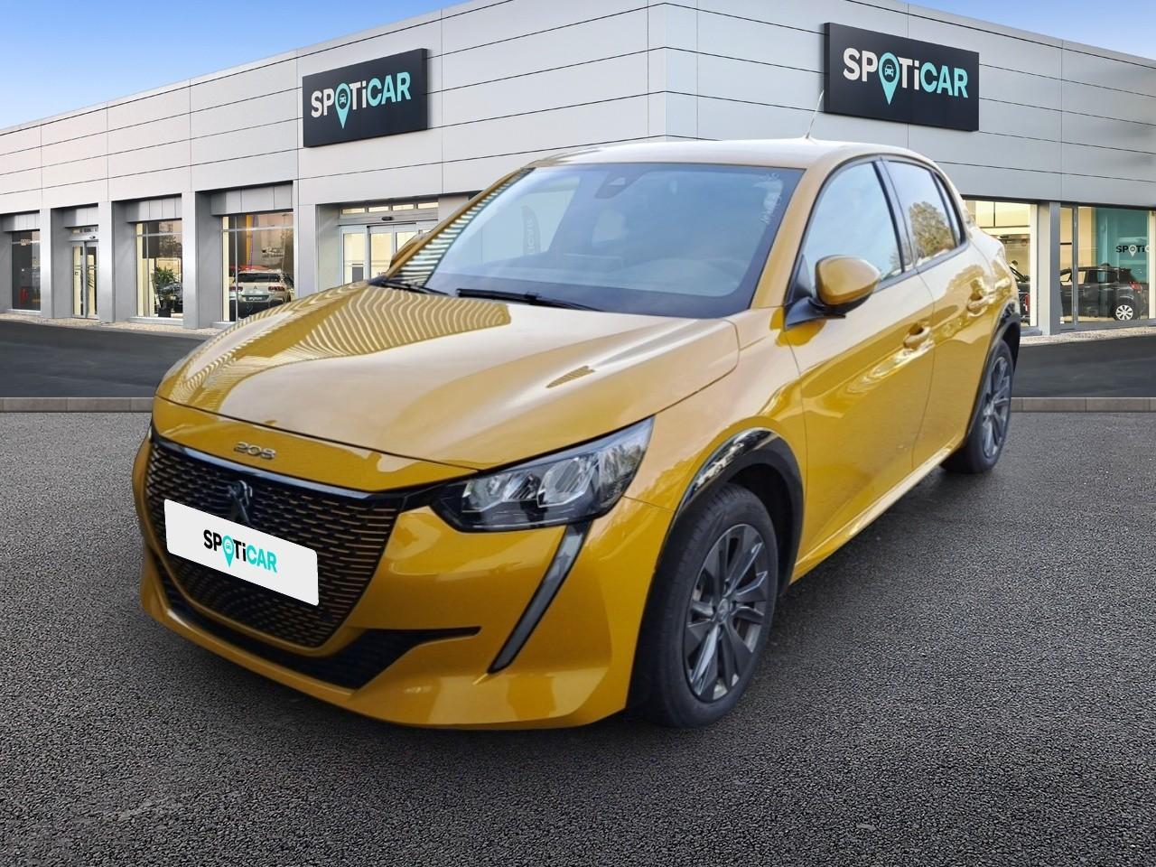 PEUGEOT PEUGEOT 208 Occasion Jaune Courant électrique 2021