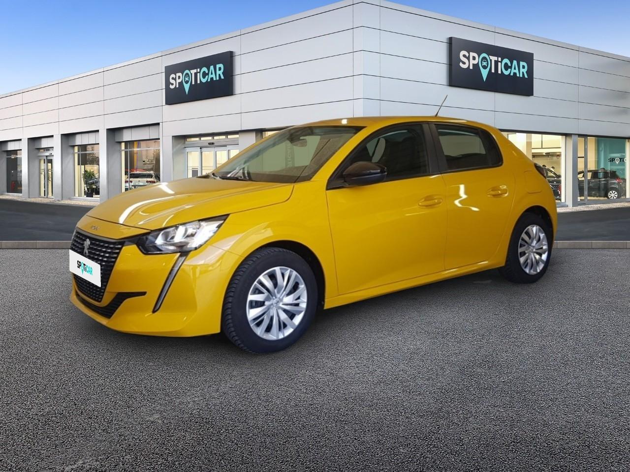 PEUGEOT PEUGEOT 208 Occasion Jaune Essence sans plomb 2022