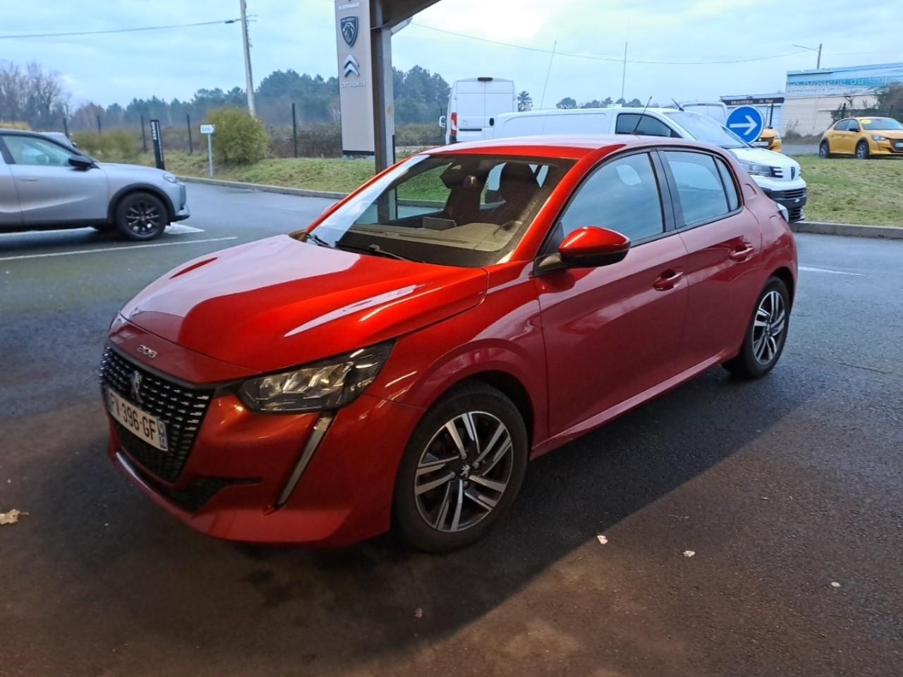 PEUGEOT PEUGEOT 208 Occasion Rouge Essence sans plomb 2020