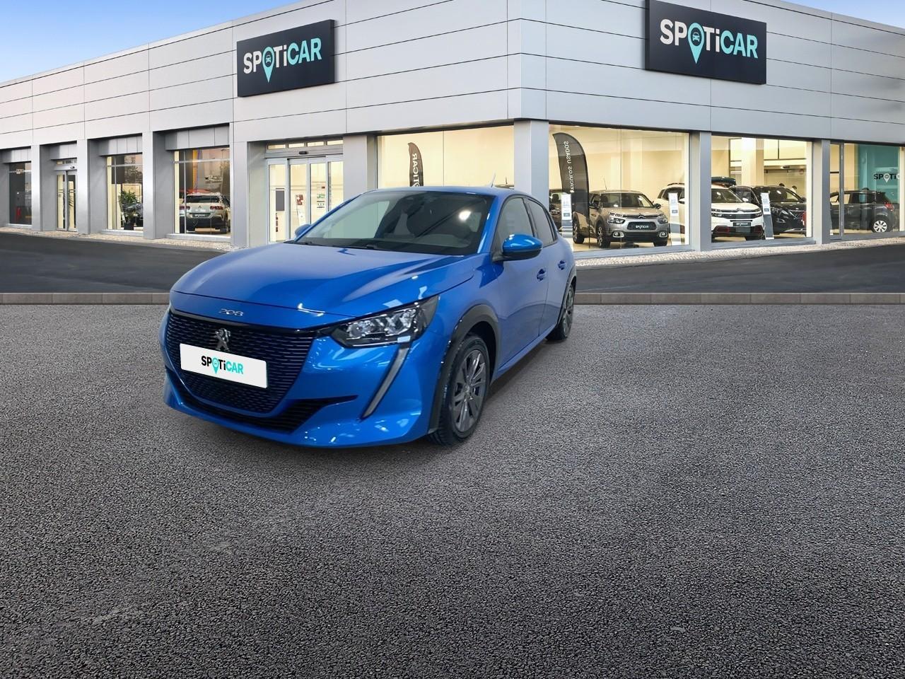 PEUGEOT PEUGEOT 208 Occasion Bleu Courant électrique 2021