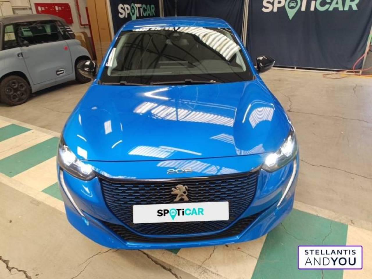 PEUGEOT PEUGEOT 208 Occasion Bleu Courant électrique 2025