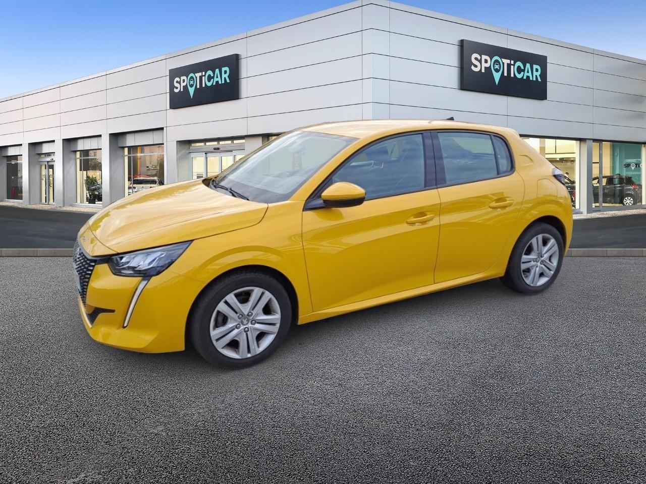 PEUGEOT PEUGEOT 208 Occasion Jaune Faro Essence sans plomb 2020