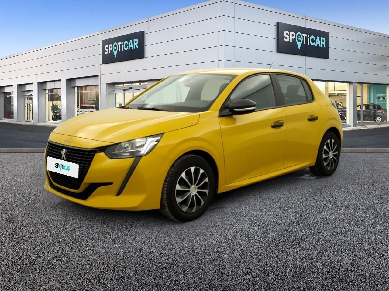 PEUGEOT PEUGEOT 208 Occasion Jaune Essence sans plomb 2021