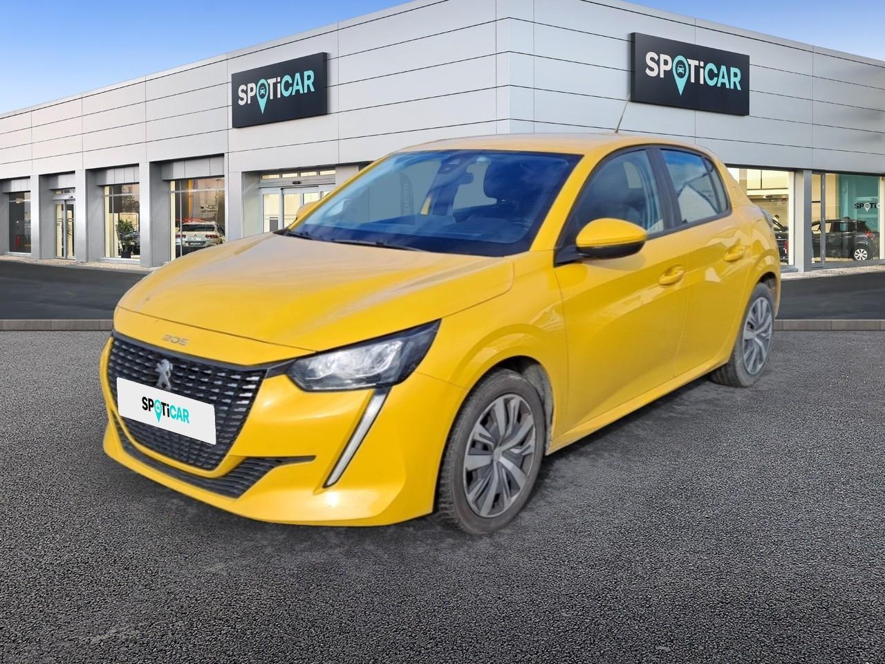 PEUGEOT PEUGEOT 208 Occasion Jaune Essence sans plomb 2020