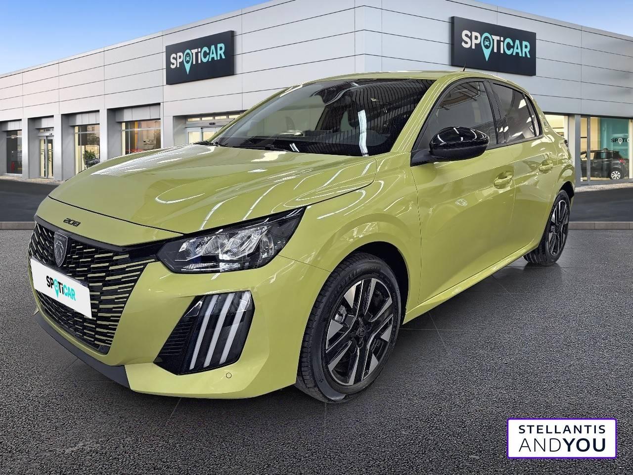 PEUGEOT PEUGEOT 208 Occasion Jaune Courant électrique 2024