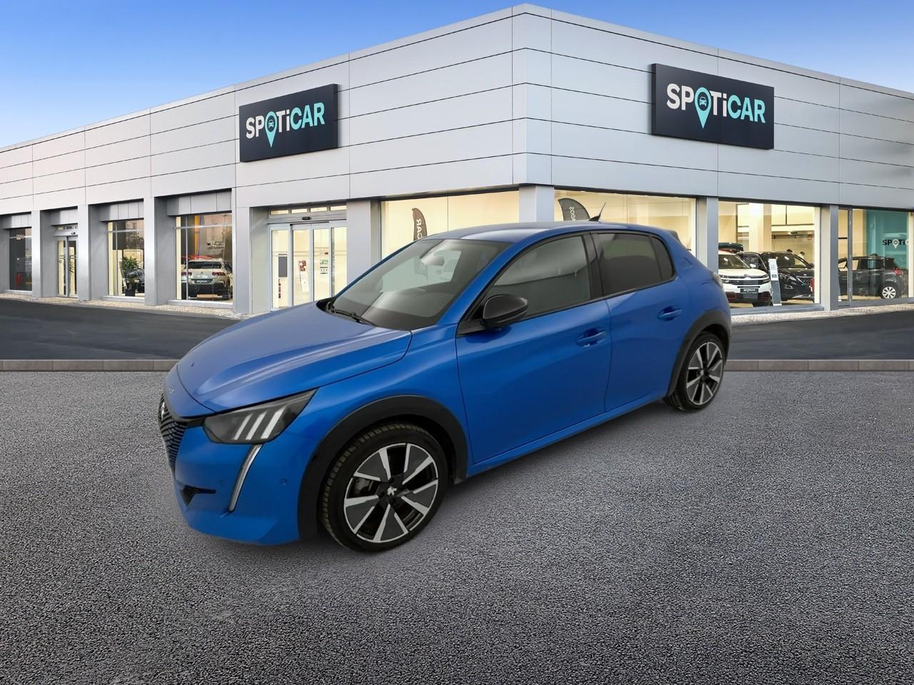 PEUGEOT PEUGEOT 208 Occasion Bleu Courant électrique 2021