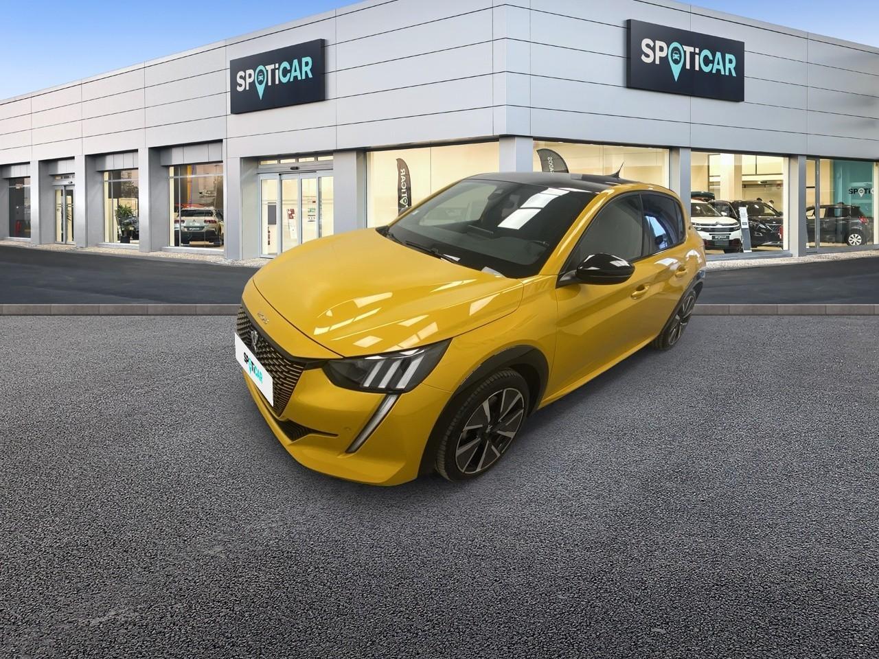 PEUGEOT PEUGEOT 208 Occasion Jaune Courant électrique 2020
