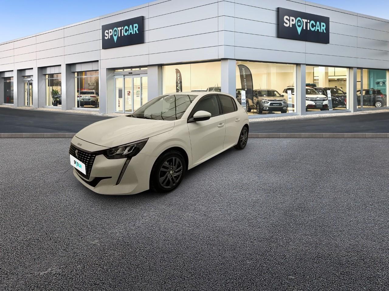 PEUGEOT PEUGEOT 208 Occasion Blanc Essence sans plomb 2021