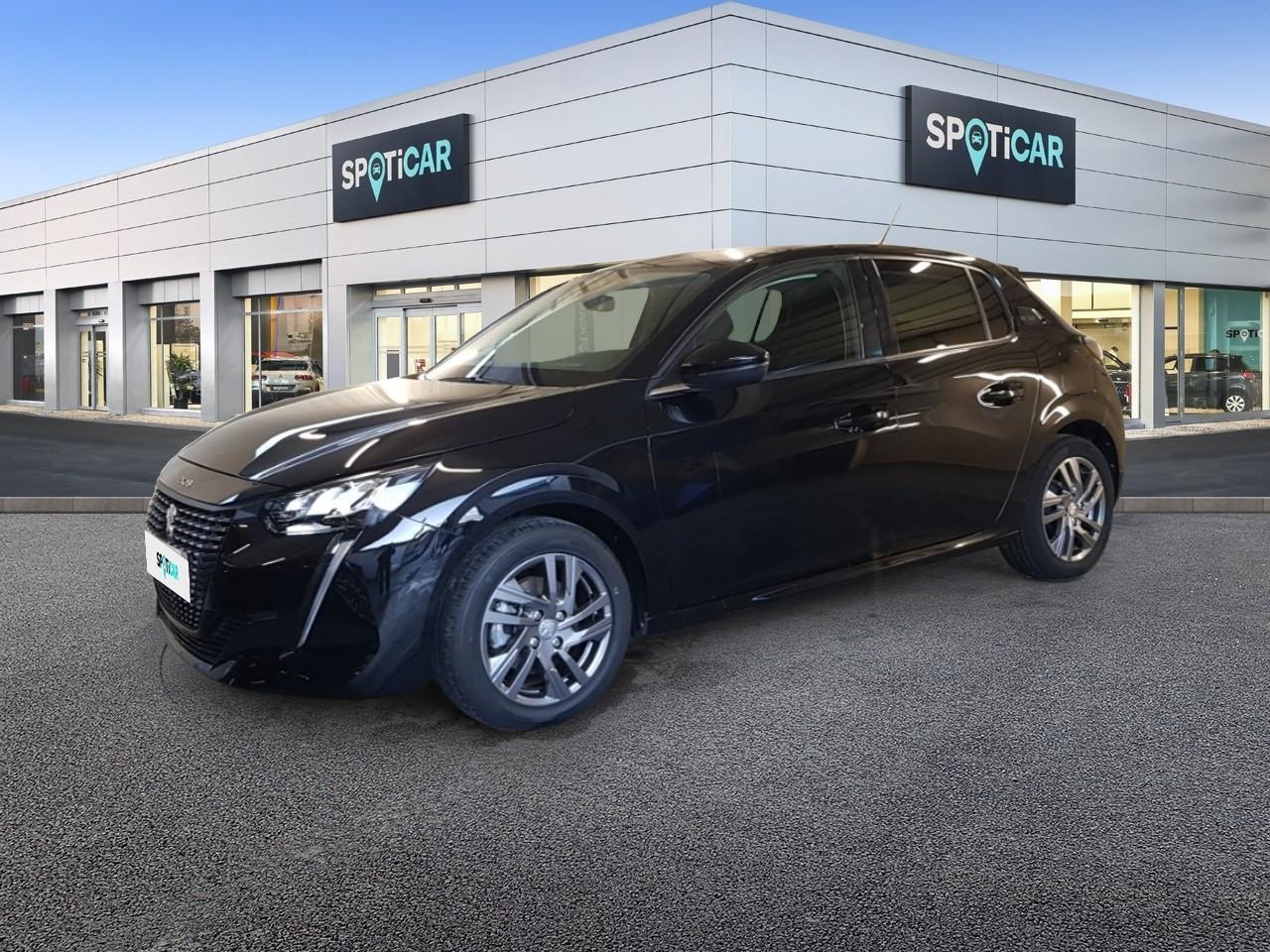 PEUGEOT PEUGEOT 208 Occasion Noir Essence sans plomb 2022