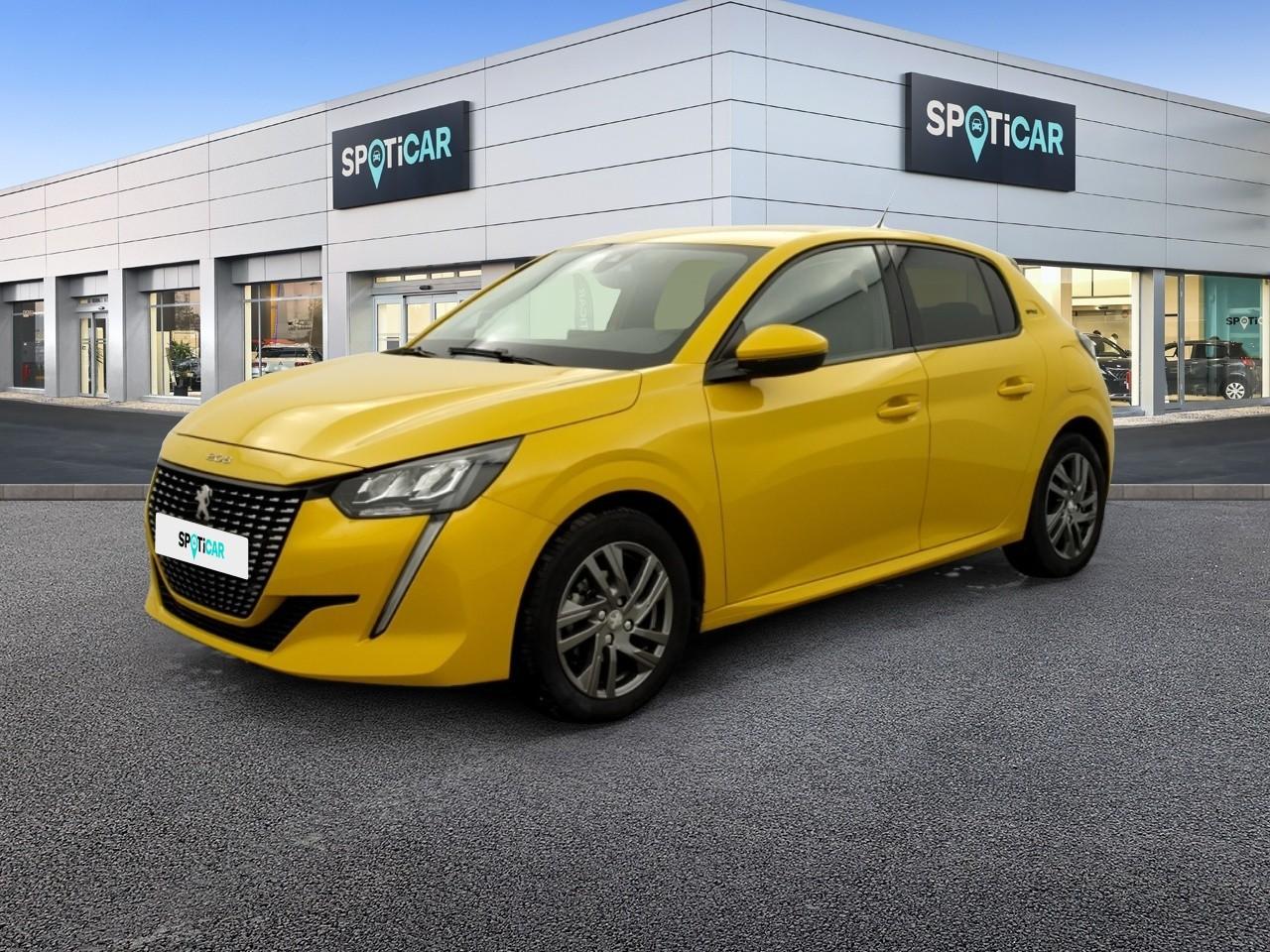 PEUGEOT PEUGEOT 208 Occasion Jaune Essence sans plomb 2021