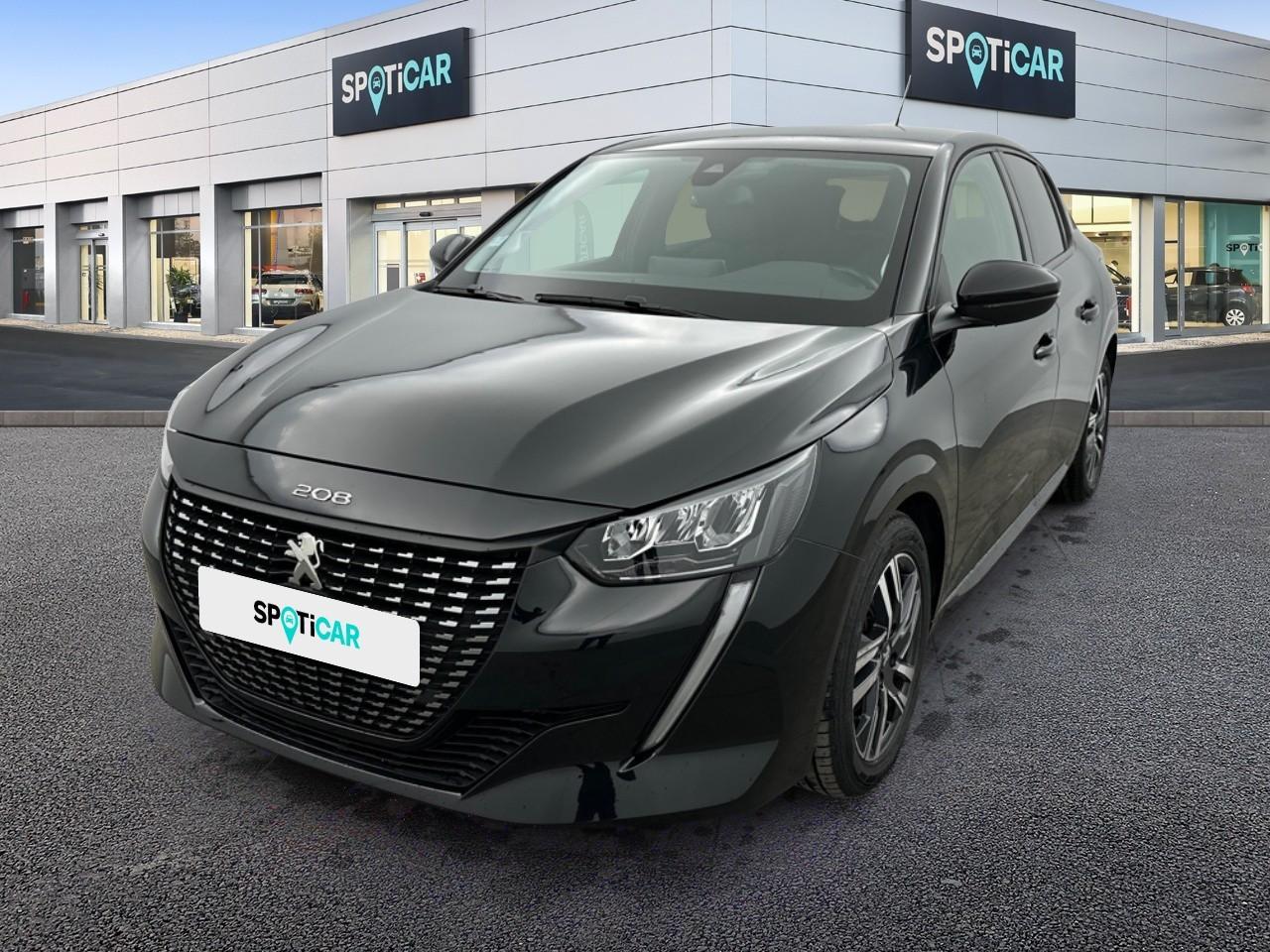 PEUGEOT PEUGEOT 208 Occasion Noir Essence sans plomb 2021
