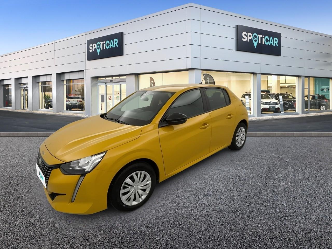 PEUGEOT PEUGEOT 208 Occasion Jaune Essence sans plomb 2022