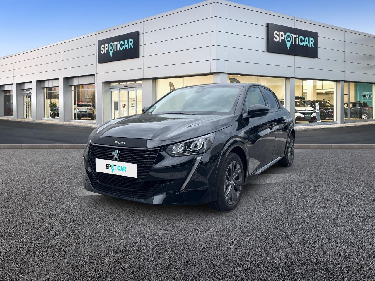 PEUGEOT PEUGEOT 208 Occasion Noir Courant électrique 2021