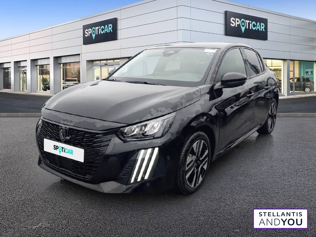 PEUGEOT PEUGEOT 208 Occasion Noir Essence sans plomb 2025