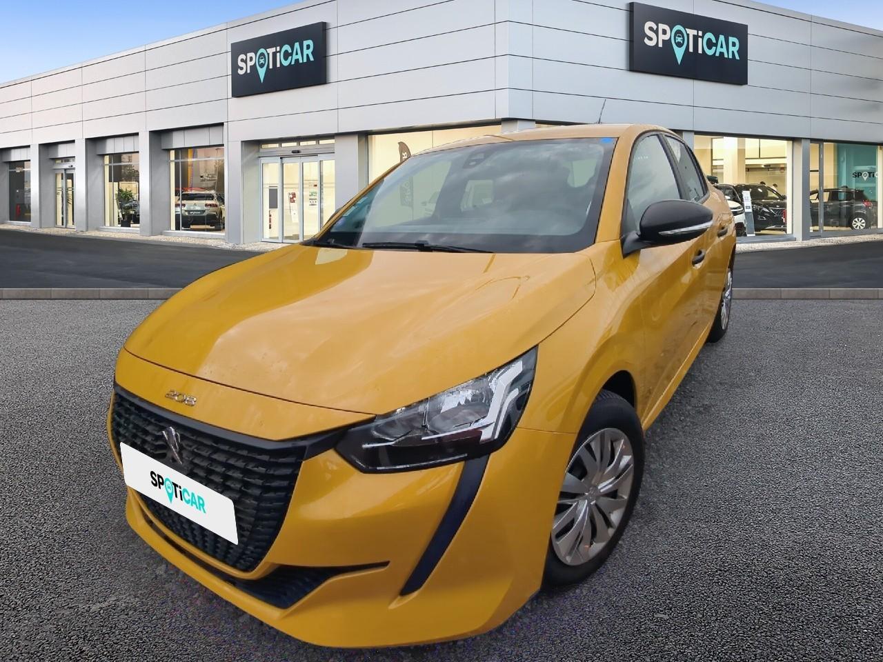 PEUGEOT PEUGEOT 208 Occasion Jaune Essence sans plomb 2021