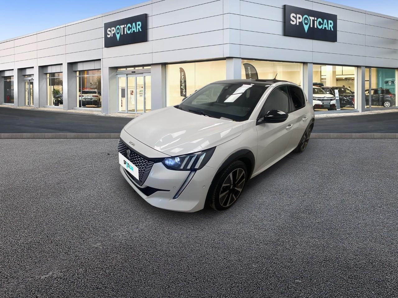 PEUGEOT PEUGEOT 208 Occasion Blanc Courant électrique 2021