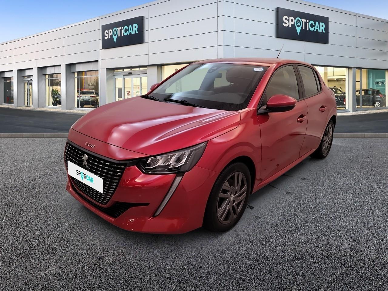 PEUGEOT PEUGEOT 208 Occasion Rouge Essence sans plomb 2021