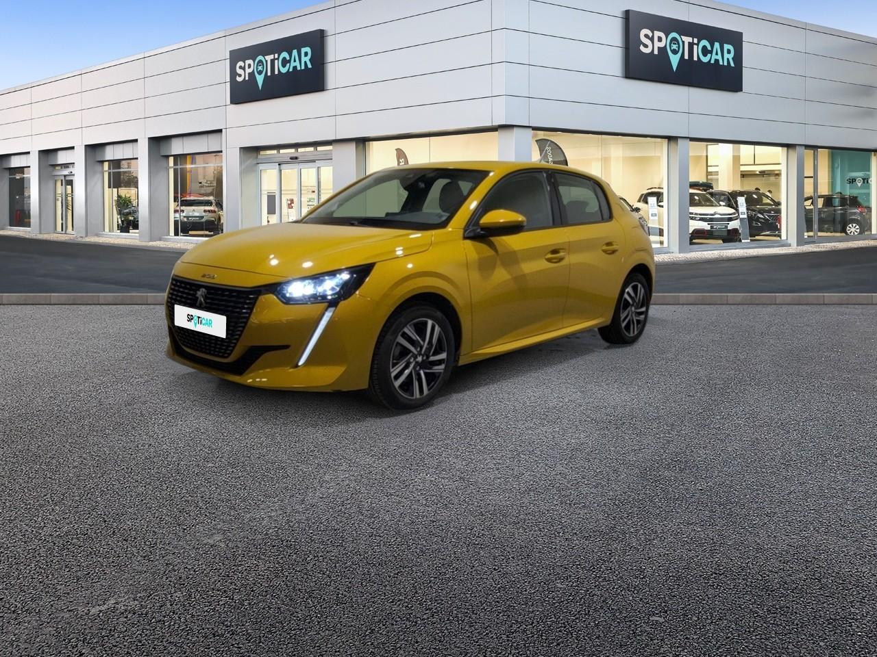 PEUGEOT PEUGEOT 208 Occasion JAUNE Essence sans plomb 2020