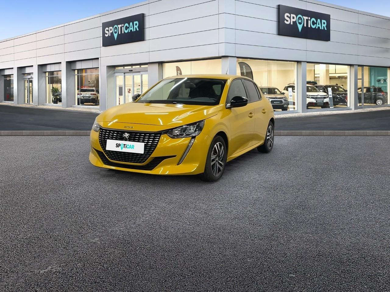 PEUGEOT PEUGEOT 208 Occasion Jaune Essence sans plomb 2022