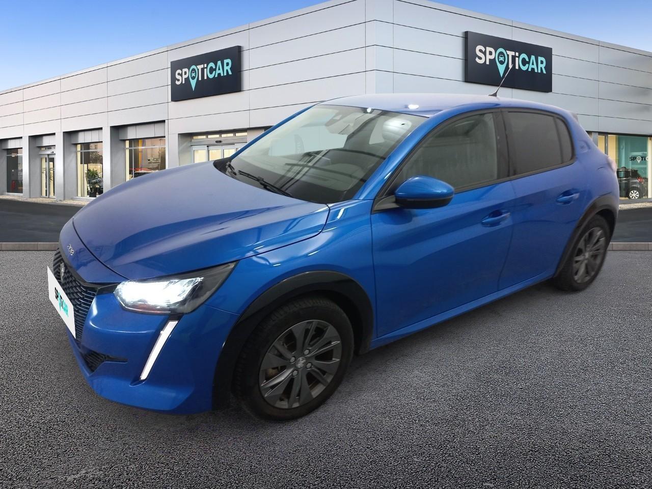 PEUGEOT PEUGEOT 208 Occasion Bleu Courant électrique 2021