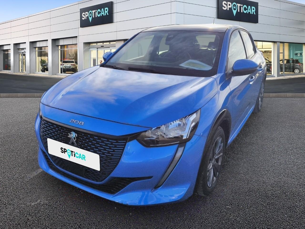 PEUGEOT PEUGEOT 208 Occasion Bleu Courant électrique 2020