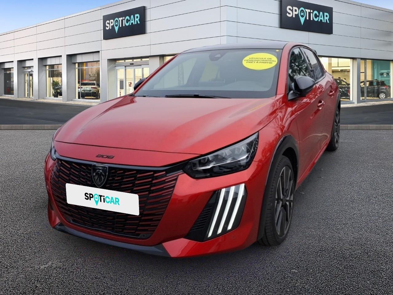 PEUGEOT PEUGEOT 208 Occasion Rouge Elixir Essence sans plomb 2024