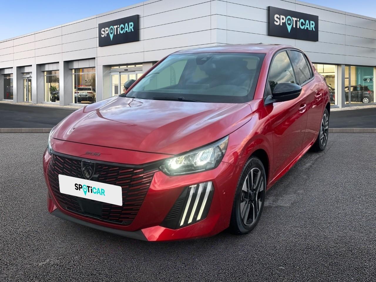 PEUGEOT PEUGEOT 208 Occasion ROUGE Essence sans plomb 2025