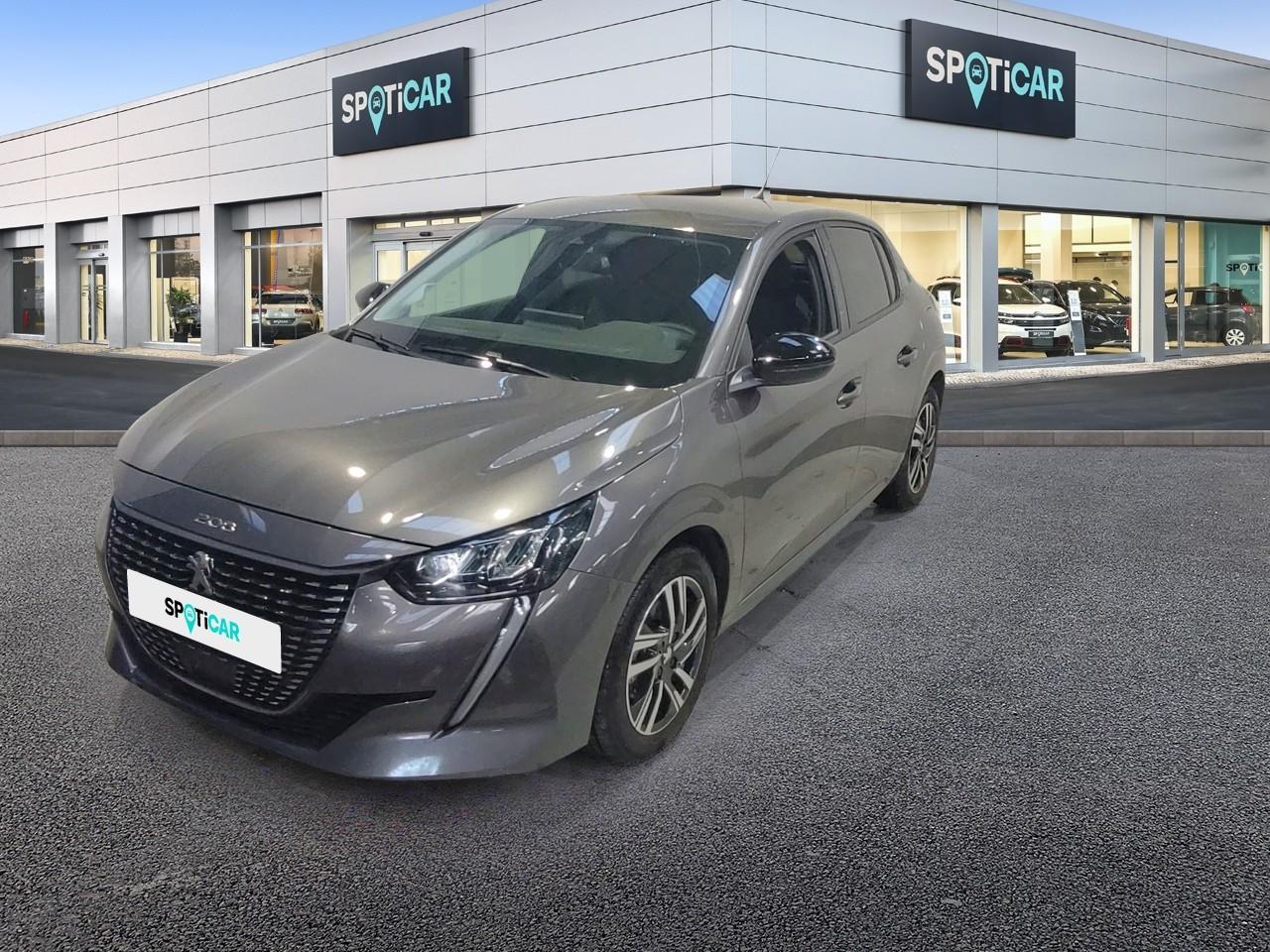 PEUGEOT PEUGEOT 208 Occasion Gris Essence sans plomb 2022