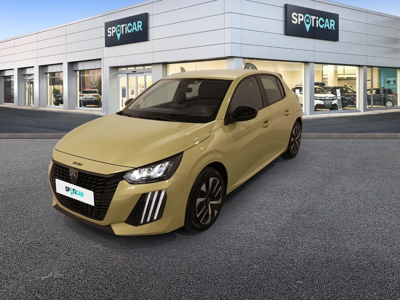 PEUGEOT PEUGEOT 208 Occasion Jaune Essence sans plomb 2024