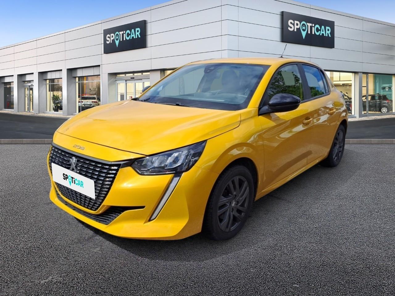 PEUGEOT PEUGEOT 208 Occasion Jaune Essence sans plomb 2022