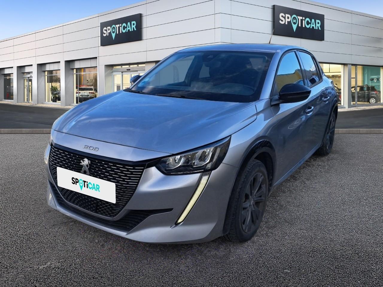 PEUGEOT PEUGEOT 208 Occasion Gris Courant électrique 2022