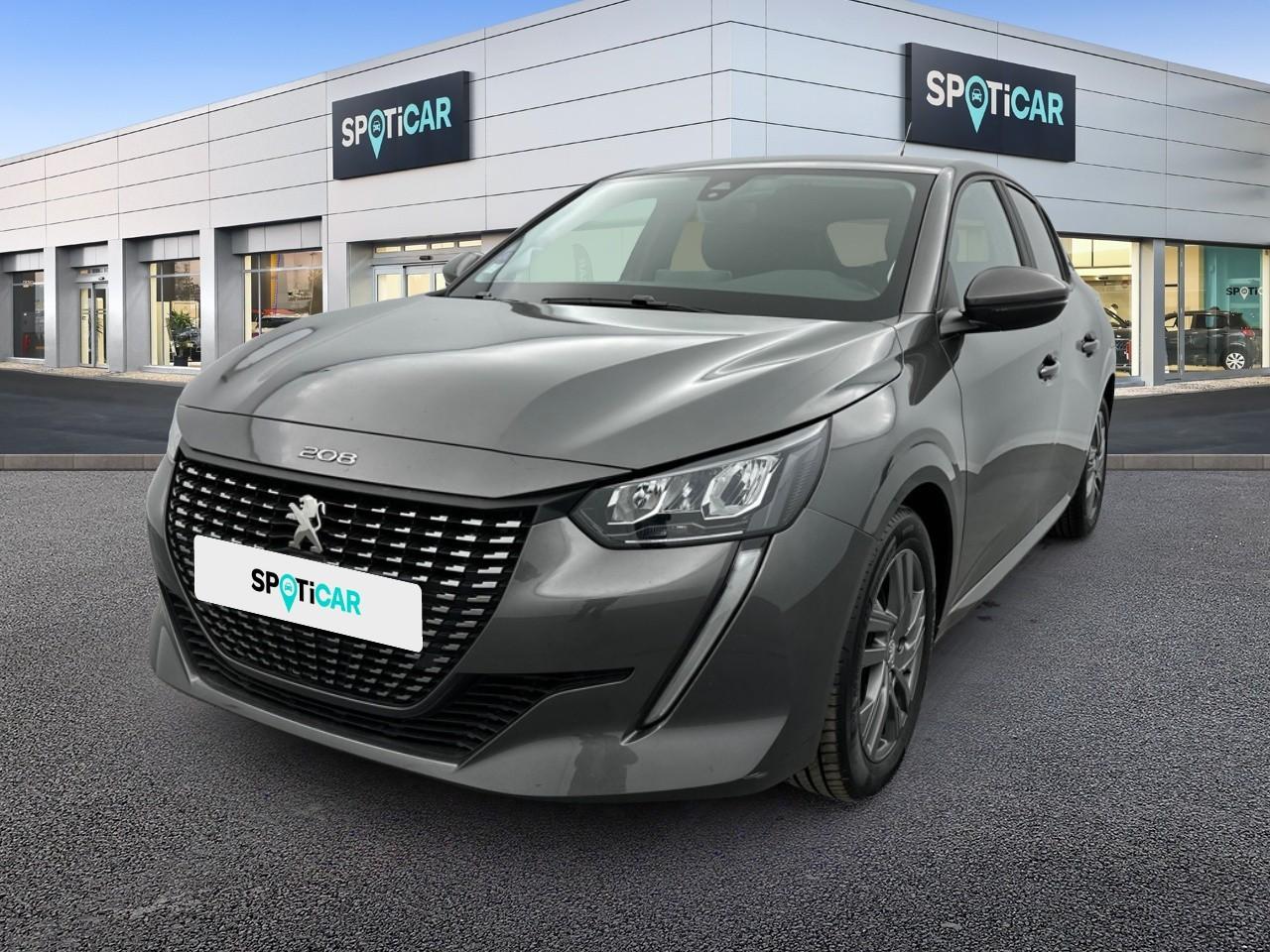 PEUGEOT PEUGEOT 208 Occasion Gris Essence sans plomb 2020