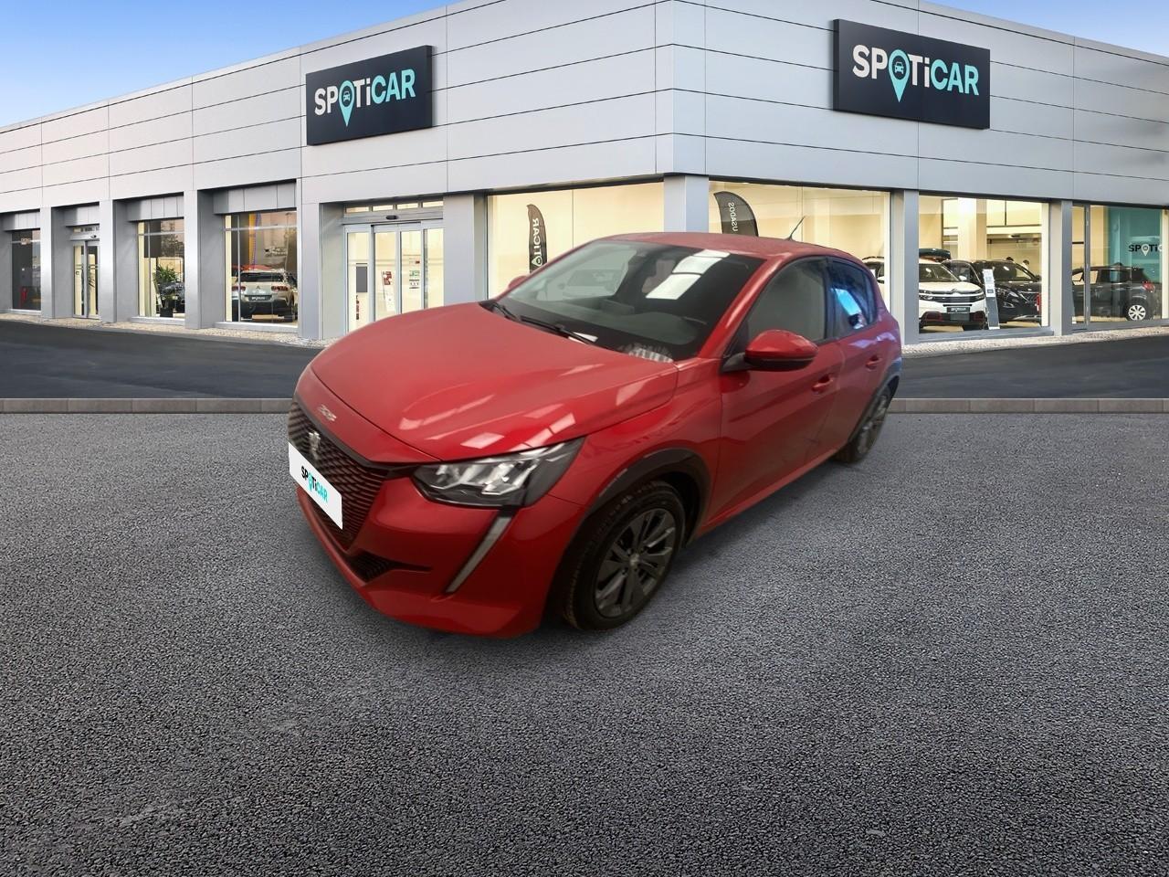 PEUGEOT PEUGEOT 208 Occasion Rouge Courant électrique 2021