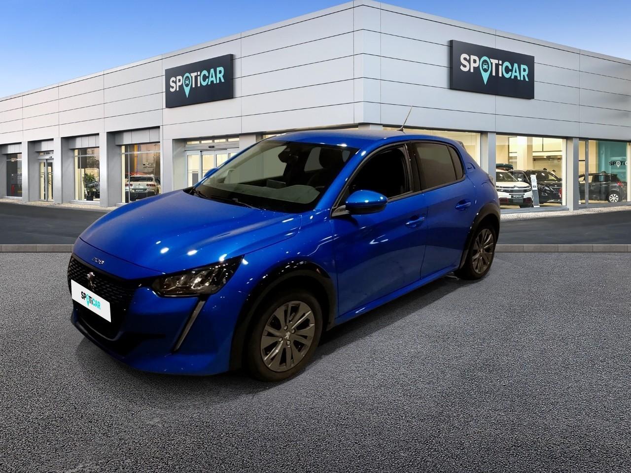 PEUGEOT PEUGEOT 208 Occasion Bleu Courant électrique 2021