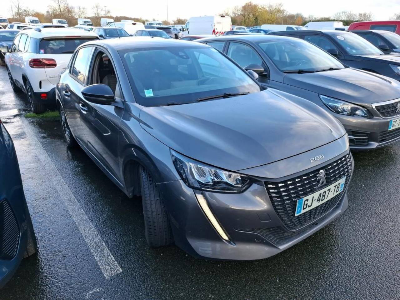 PEUGEOT PEUGEOT 208 Occasion Gris Essence sans plomb 2022