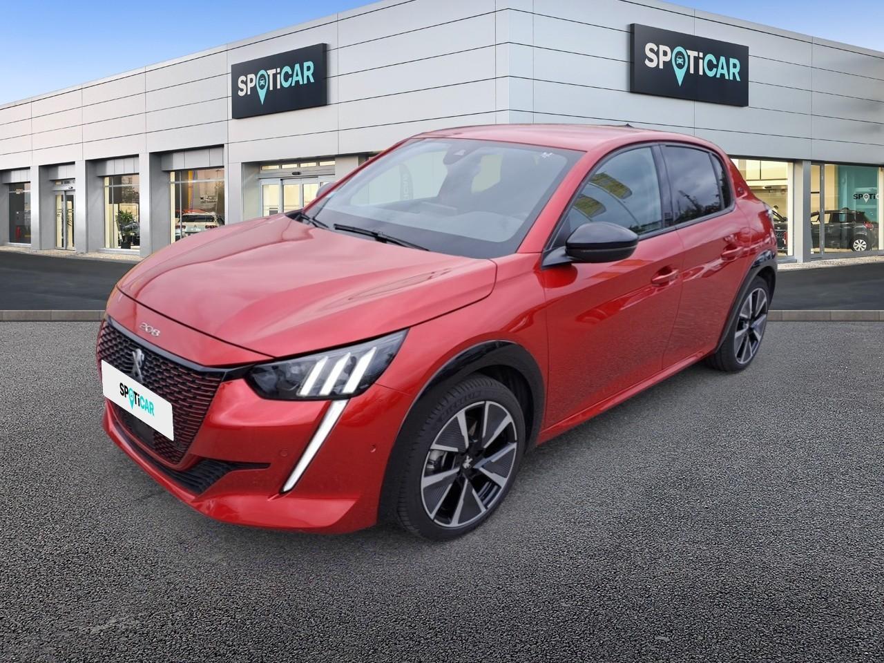 PEUGEOT PEUGEOT 208 Occasion Rouge Courant électrique 2022
