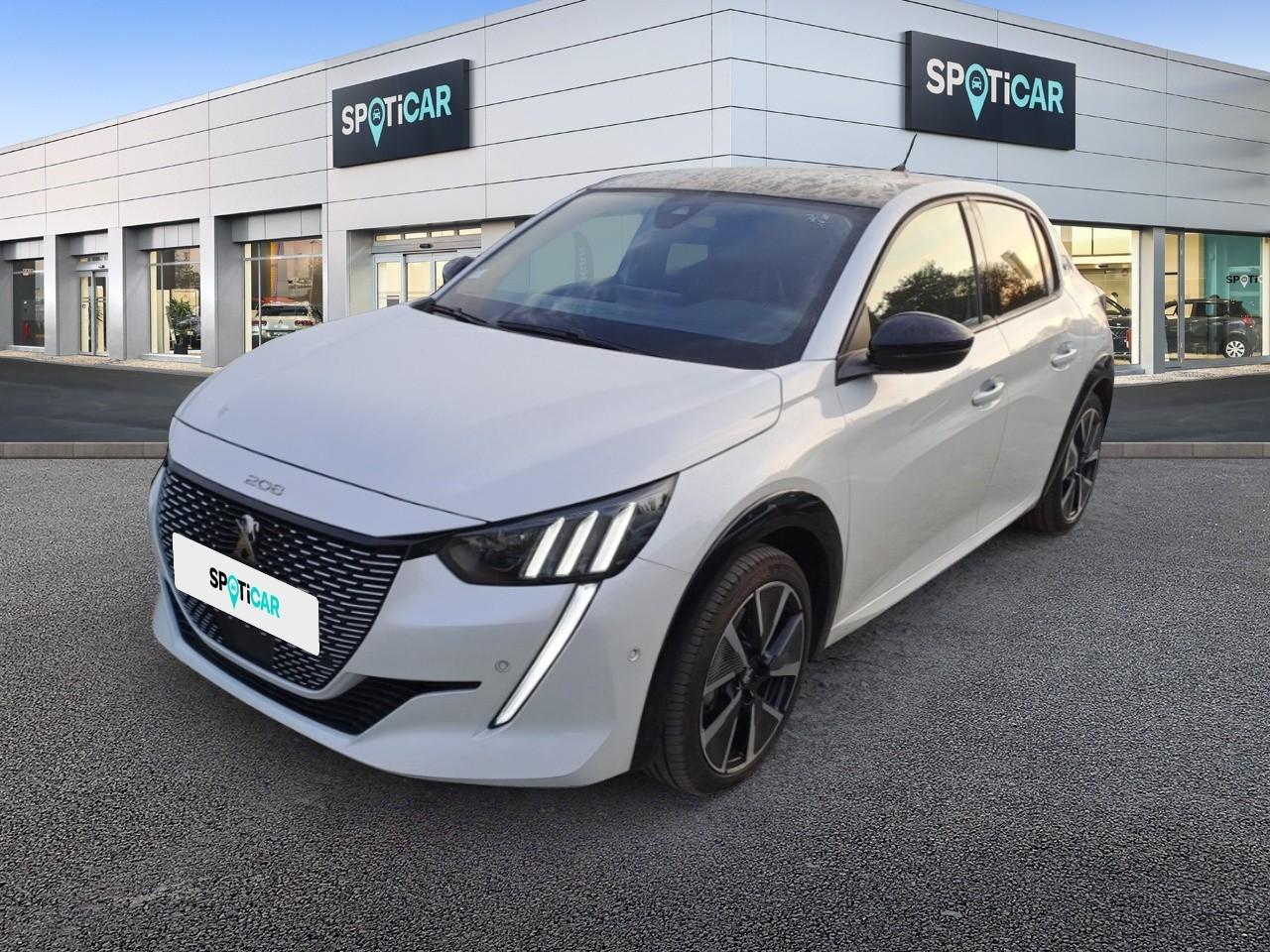 PEUGEOT PEUGEOT 208 Occasion Blanc Courant électrique 2022