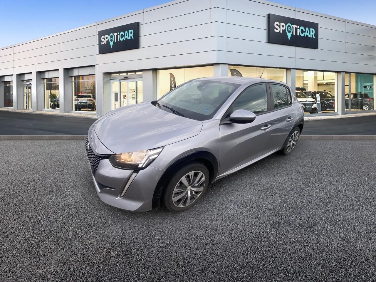 PEUGEOT PEUGEOT 208 Occasion Gris Courant électrique 2021