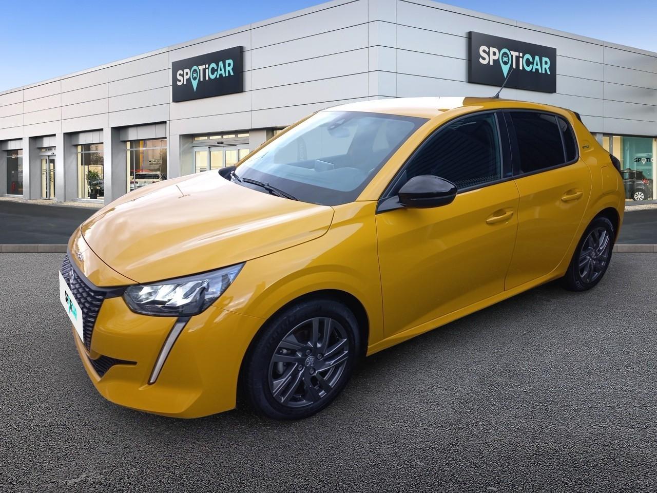 PEUGEOT PEUGEOT 208 Occasion Jaune Essence sans plomb 2022