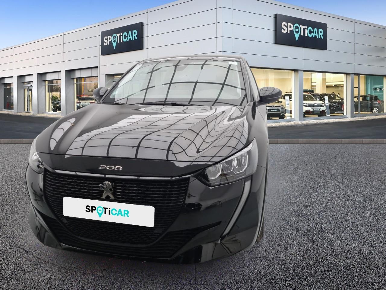 PEUGEOT PEUGEOT 208 Occasion Noir Courant électrique 2022